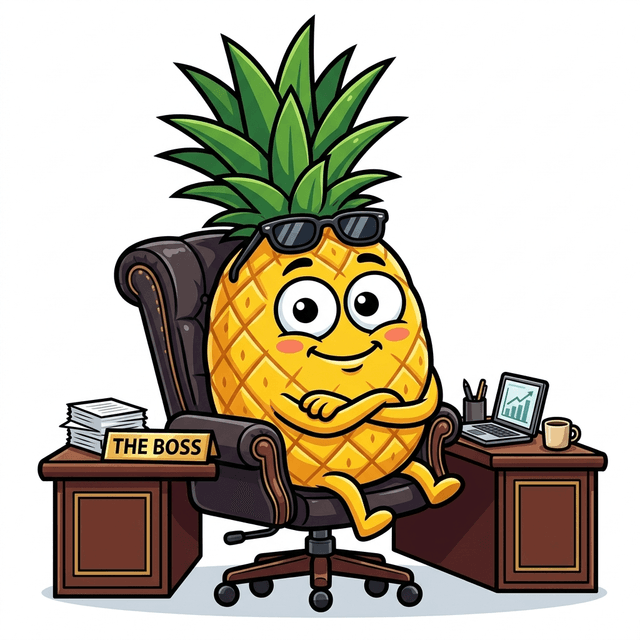 The Boss pineapple