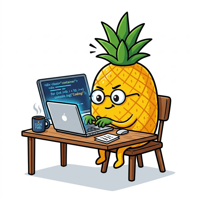 Coding pineapple