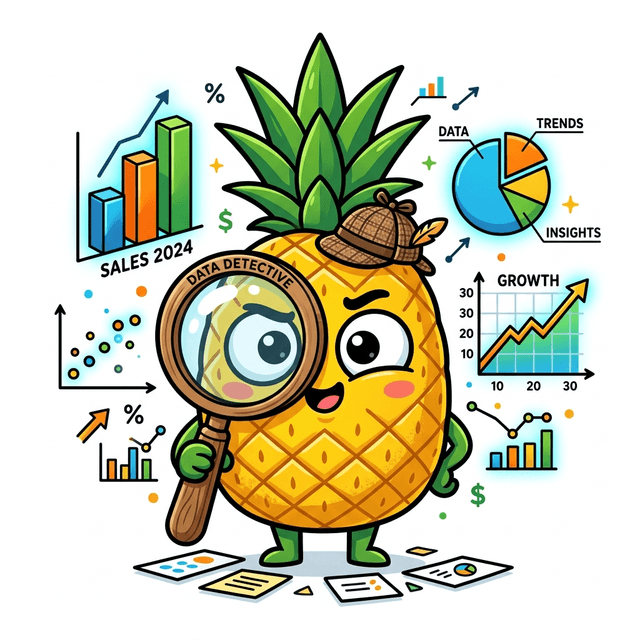 Pineapple analyzing your request